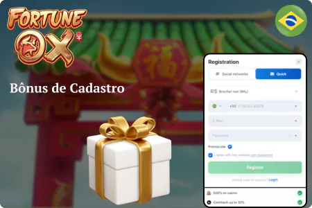 Fortune Ox Bonus de Cadastro